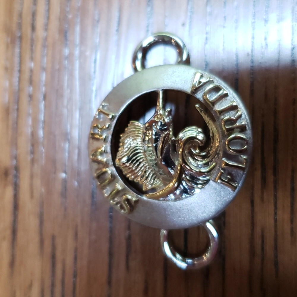 Stuart Florida sterling  silver medallion